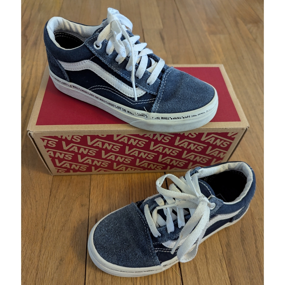 Vans Kids Blue Sneakers